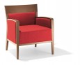 Red Armchair made in Italy