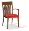 Red Restaurant Armchair