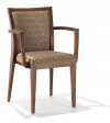 Italian Restaurant Armchair Brown