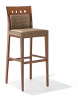 Italian Brown Bar Stool