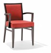 Sofia Red Italian Armchair