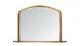 Arch Overmantle Mirror Gold